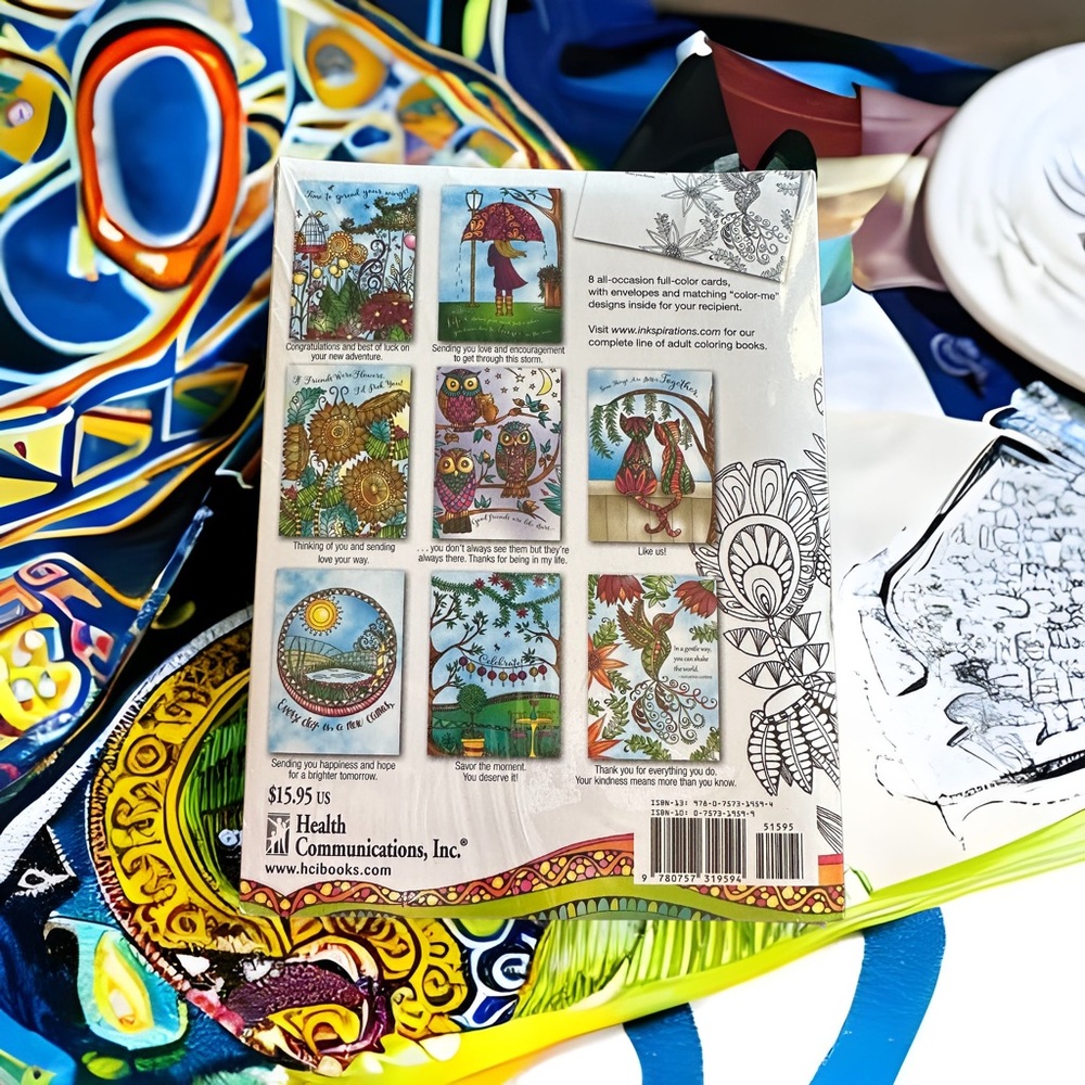 Inkspirations Color Me Greeting Cards - Picture 3 of 9